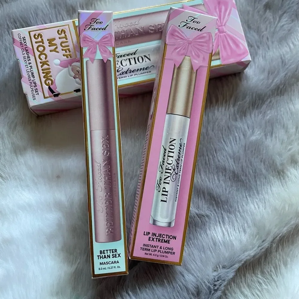 Stuff My Stocking Sexy Lashes & Plump Lips Full Size Set - Picture 1 of 6
